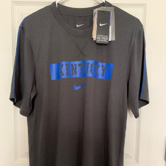 NEW w/Tags Men's Unisex Nike Black Kentucky DRI-FIT SS T-Shirt | SMALL - Picture 8 of 9